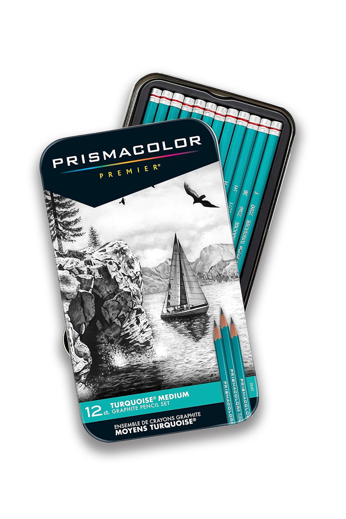 Graphite Sketching Pencils – Medium Lead Set (12-Count) (Studio Essentials)